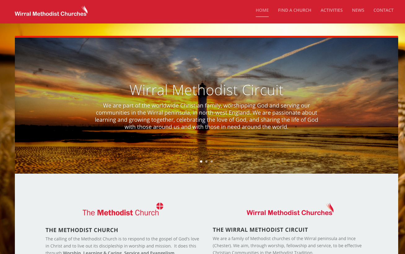 Wirral Methodist circuit site